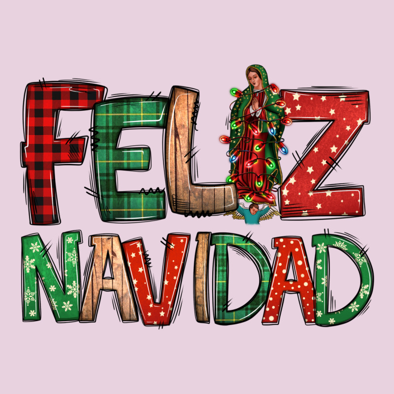 Feliz Navidad Our Lady Of Guadalupe Christmas Ladies Tee by Jasminsmagicworld | Teevron