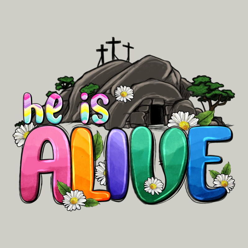 Easter Day He Is Alive Heavyweight Hoodie by OliviaCreatesArt | Teevron