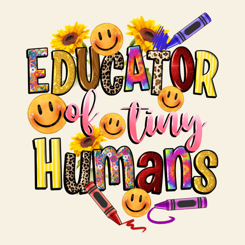 Educator Of Tiny Humans Vintage Tee by NancyCooperArtShop | Teevron