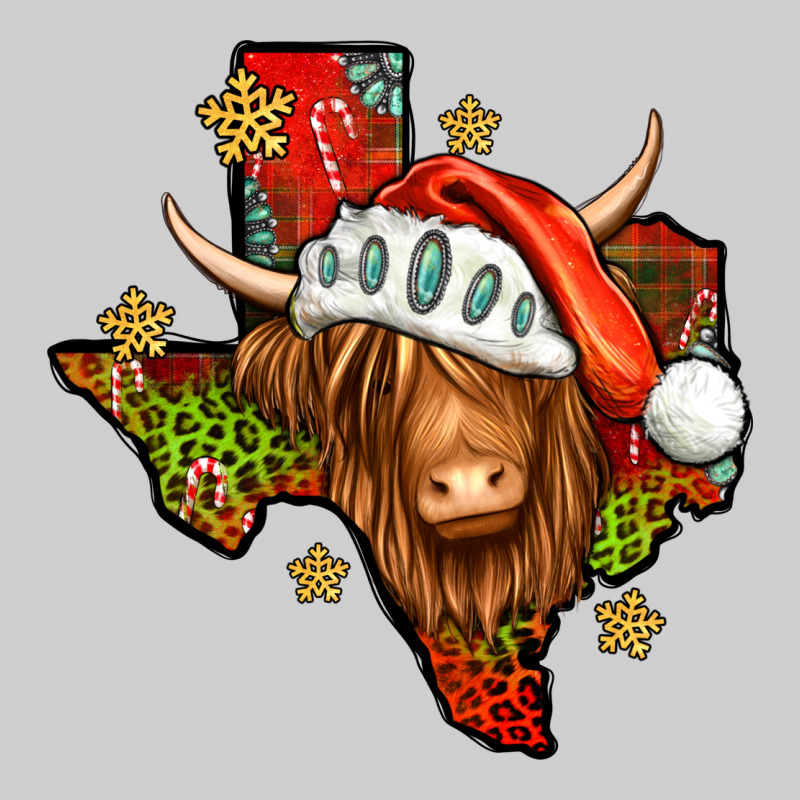 Shaggy Cow Texas Christmas Premium Tee by Jasminsmagicworld | Teevron