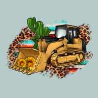 Bulldozer Leopard Cactus Sunflower Heavy Core Tee | Teevron