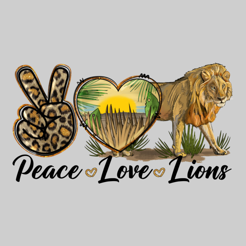 Peace Love Lions Premium Tee by LillyAllenDesigns | Teevron