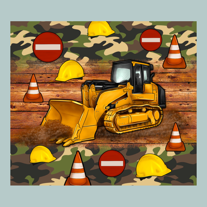 Bulldozer Camouflage Tumbler Heavy Core Tee by Artiststas | Teevron