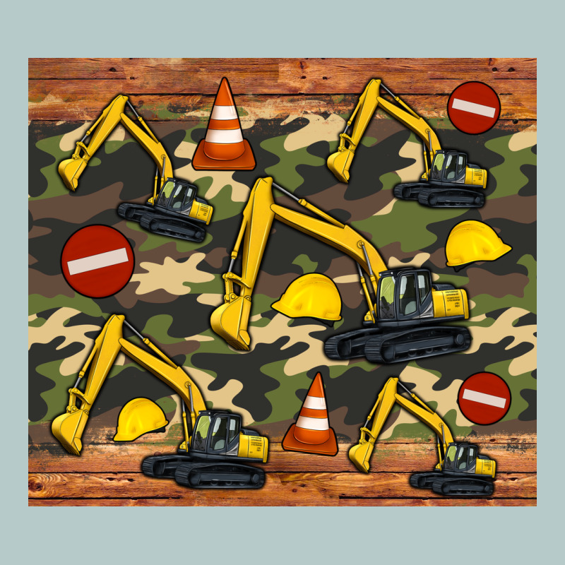 Excavator Camouflage Heavy Core Tee by Artiststas | Teevron