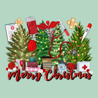 Merry Christmas Nurse Trees Classic Tee | Teevron