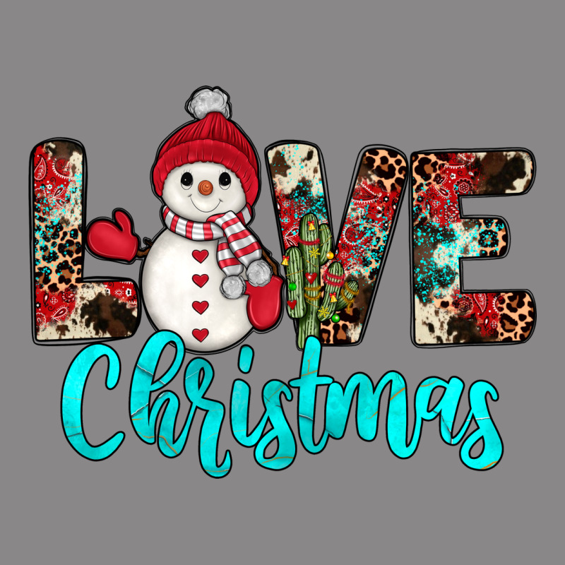 Love Christmas Snowman Vintage Tee by JahusDesignShop | Teevron