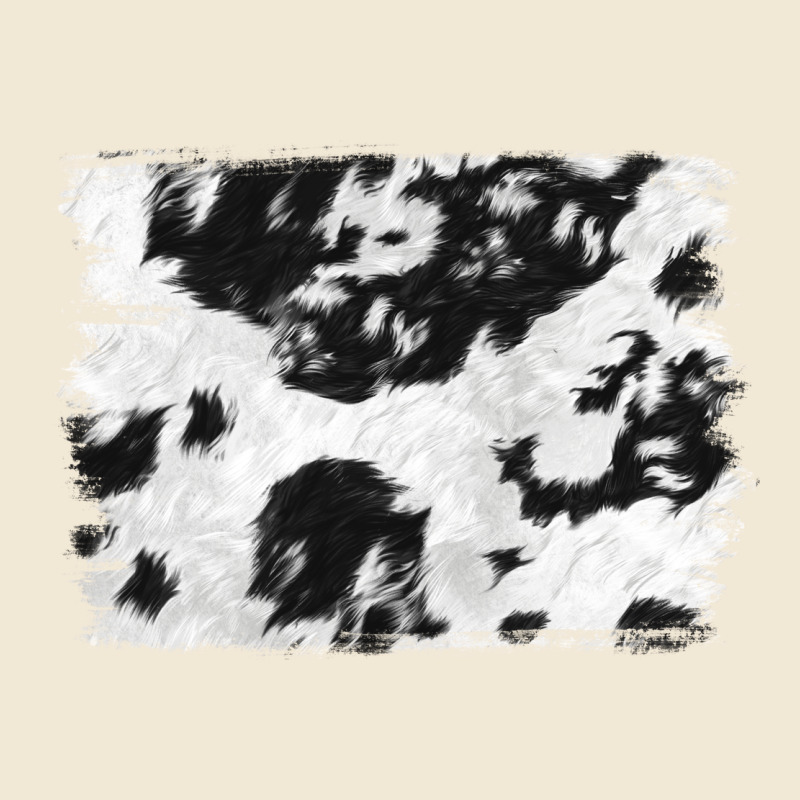 Black And White Cowhide Backround Premium Tee by NancyCooperArtShop | Teevron