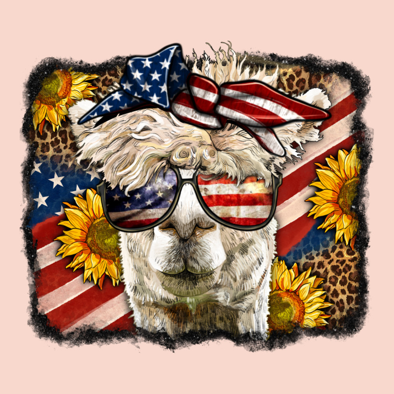 Western 4th Of July Lama Background Urban Hoodie by LillyAllenDesigns | Teevron