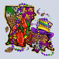 Mardi Gras Louisiana Map Premium Sweatshirt | Teevron
