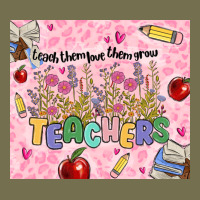Teachers Teach Them Love Them Grow Vintage Hoodie | Teevron