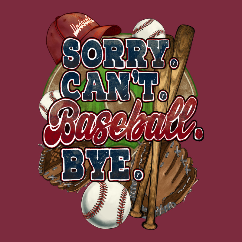 Sorry Can't Baseball Bye Premium Hoodie by HowdyJamesFarm | Teevron