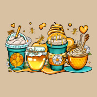 Honey Bee Coffee Cups Heavyweight Hoodie | Teevron