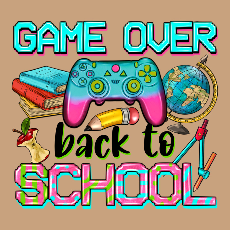 Game Over Back To School Vintage Tee by NancyCooperArtShop | Teevron