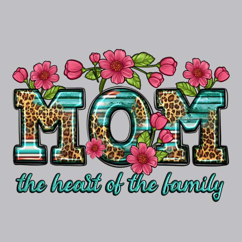 Mom The Heart Of The Family Long Sleeve Tee by Artiststas | Teevron