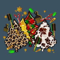 Hair Stylist With Christmas Tree Urban Heavy Tee | Teevron