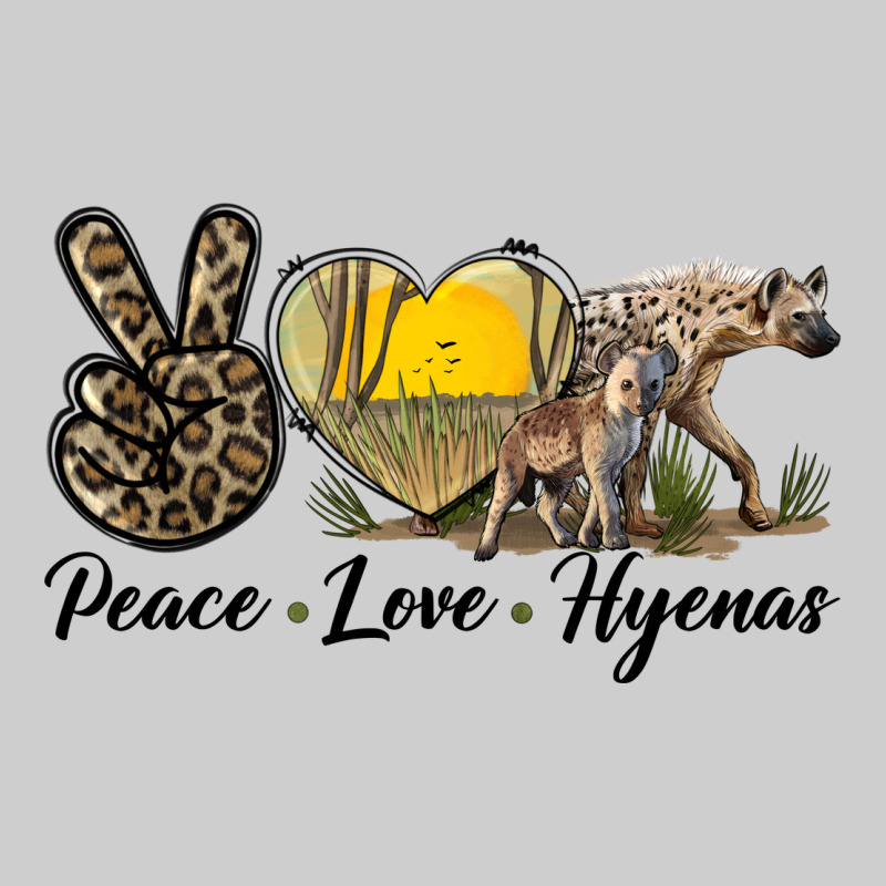 Peace Love Hyenas Premium Tee by LillyAllenDesigns | Teevron