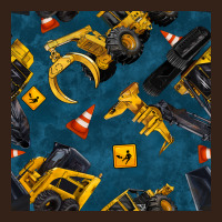 Construction Vehicles Seamless Pattern Heavy Core Tee | Teevron