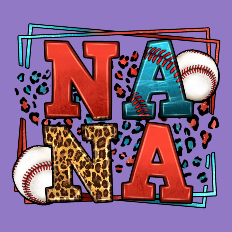 Baseball Nana Leopard Frame Urban Hoodie by LillyAllenDesigns | Teevron