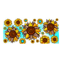 Leopard Sunflower Gemstone Premium Tee | Teevron