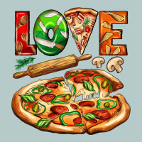 Love Pizza Heavy Core Tee | Teevron