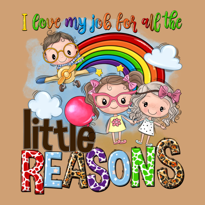 I Love My Job For All The Little Reasons Vintage Tee by NancyCooperArtShop | Teevron