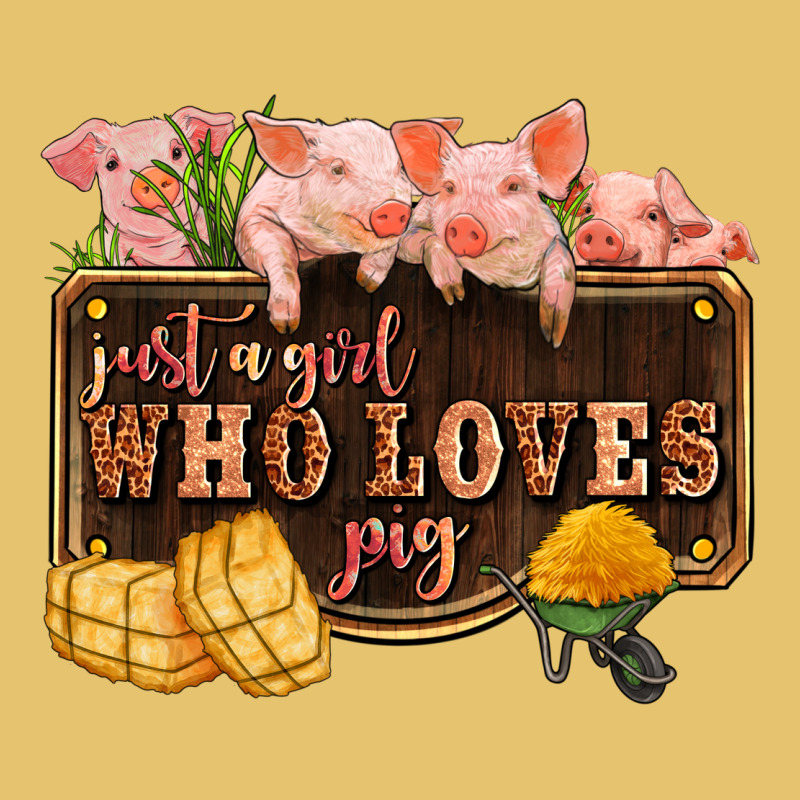 Just A Girl Who Loves Pig Olivia Premium Sweatshirt by OliviaCreatesArt | Teevron