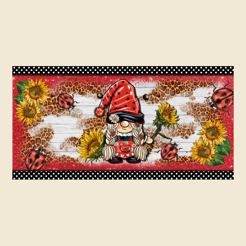 Ladybug Gnomies License Plate Template Premium Tee by BarkalooDesign | Teevron
