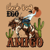 Check Your Ego Amigo Rodeo Cowboy Vintage Tee | Teevron