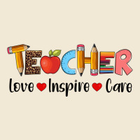 Teacher Love Inspıre Care Wıth  And Pen Ladies Tee | Teevron