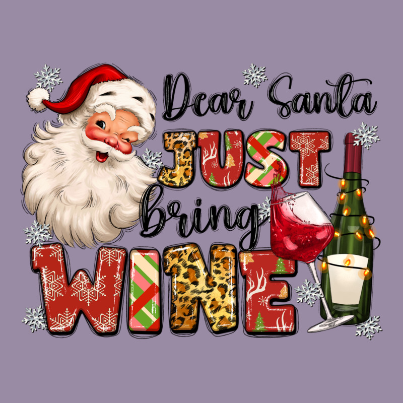 Dear Santa Just Bring Wine Classic Tee by MaliasSmallBusiness | Teevron