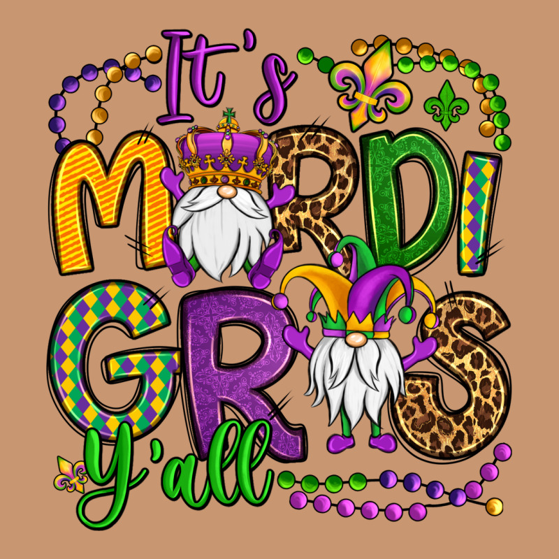 It's Mardi Gras Y'all Gnomes Heavyweight Hoodie by OliviaCreatesArt | Teevron