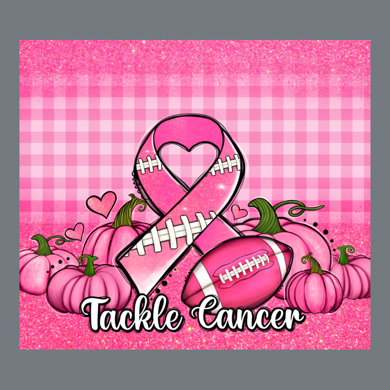 Tackle Cancer Pumpkins Football And Ribbon Heavyweight Sweatshirt by Jasminsmagicworld | Teevron