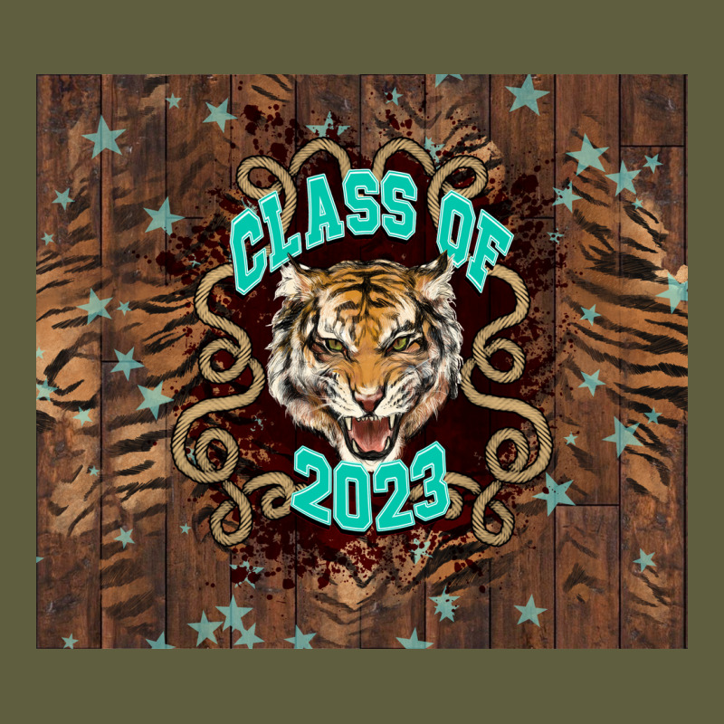 Class Of 2023 Tiger Vintage Tee by NancyCooperArtShop | Teevron