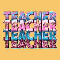 Teacher Stacked Vintage Hoodie | Teevron