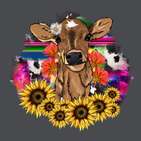 Baby Cow Flower Zipper Hoodie | Teevron