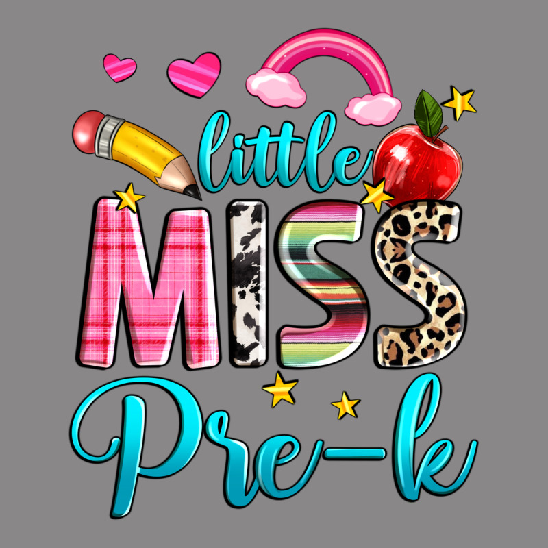 Little Miss Pre K Vintage Tee by NancyCooperArtShop | Teevron