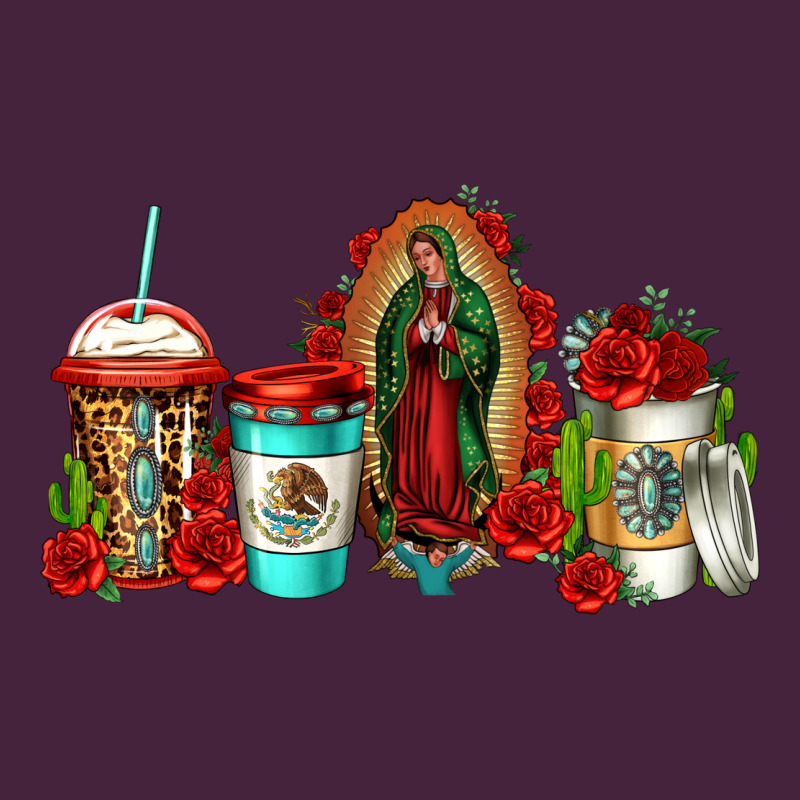 Lady Of Guadalupe Coffee Premium Tee by Jasminsmagicworld | Teevron