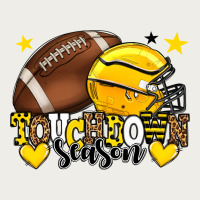 Touchdown Season American Football Yellow Team Zipper Hoodie | Teevron