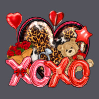 Xo Xo With Leopard And Cowhide Heart Vintage Hoodie | Teevron