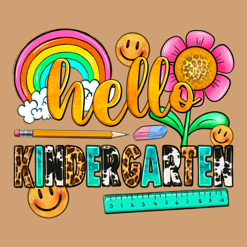 Hello Kindergarten Vintage Tee by NancyCooperArtShop | Teevron