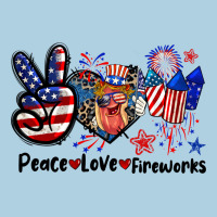 Peace Love Fireworks 4th Of July Premium Hoodie | Teevron