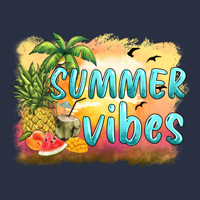 Summer Vibes Sunset And Fruits Heavyweight Sweatshirt by BarkalooDesign | Teevron