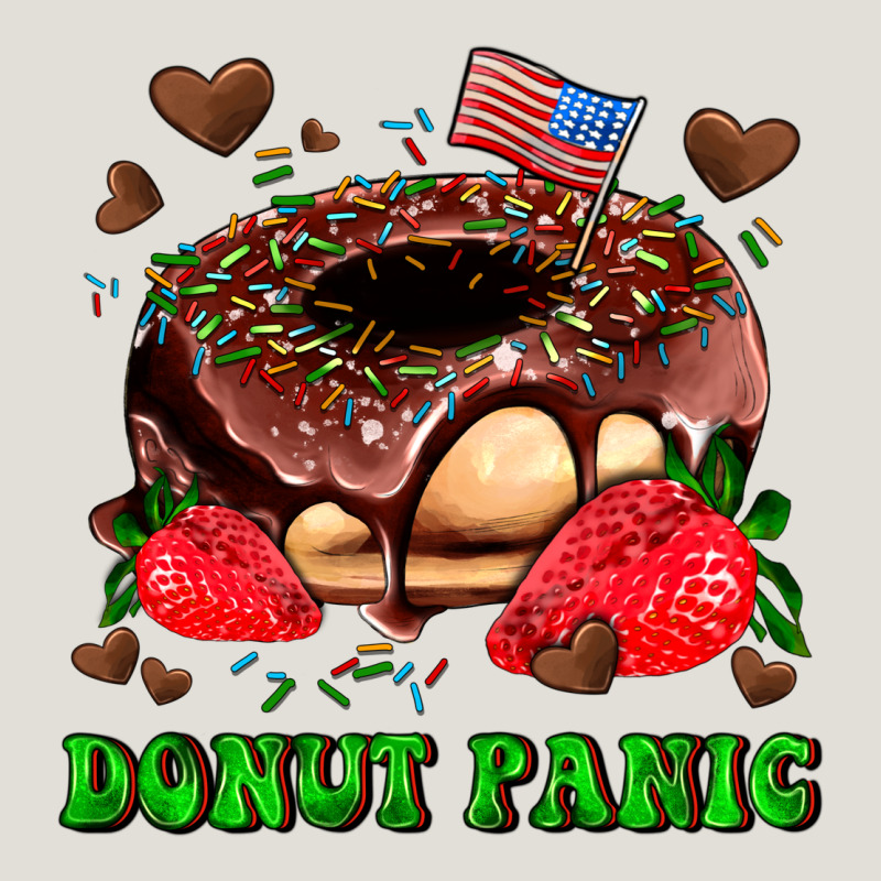 Donut Panic Heavy Core Tee by AdoDesignShop | Teevron