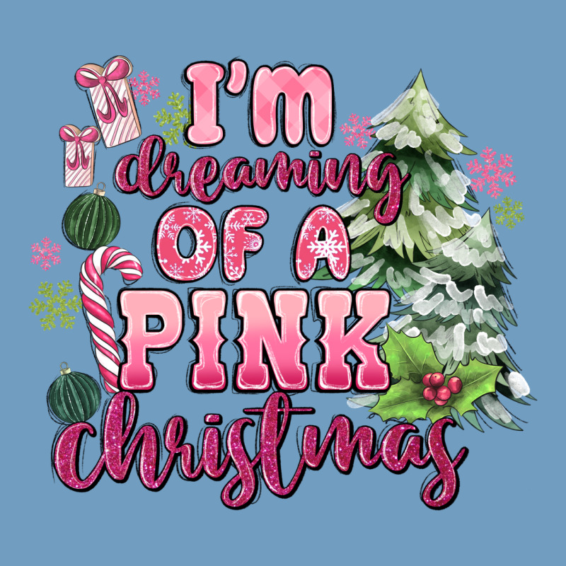 Im Dreaming Of A Pink Christmas Urban Heavy Tee by MaliasSmallBusiness | Teevron