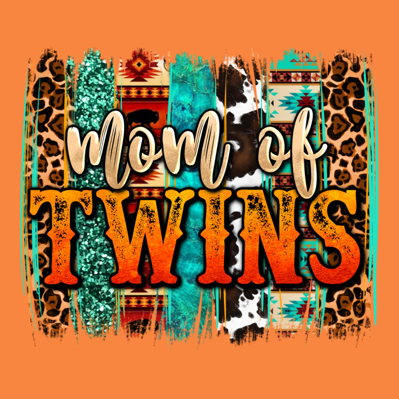 Mom Of Twins Western Brushstroke Premium Sweatshirt by OliviaCreatesArt | Teevron