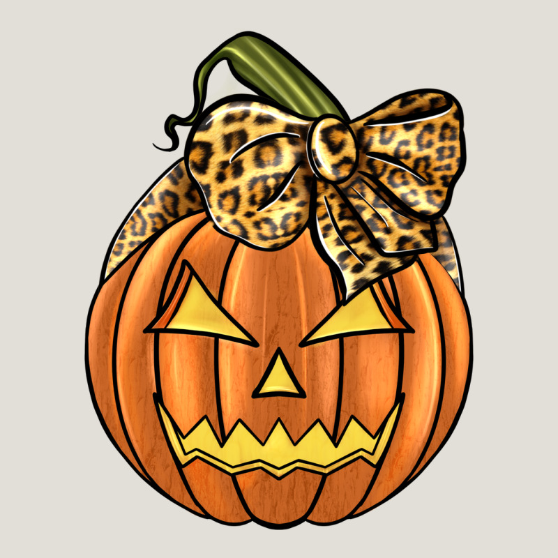 Leopard Ribbon Halloween Pumkin Heavy Core Tee by JahusDesignShop | Teevron
