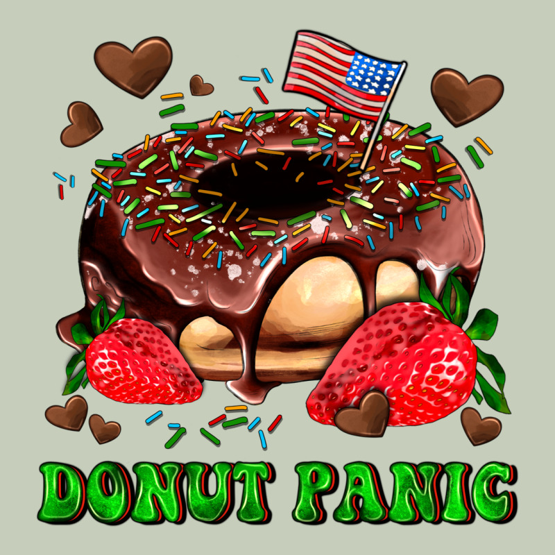 Donut Panic Ladies Tee by AdoDesignShop | Teevron