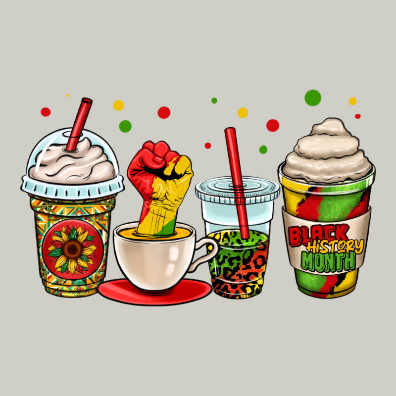 Juneteenth Bhm Coffee Cups Heavyweight Hoodie by OliviaCreatesArt | Teevron