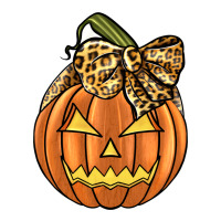 Leopard Ribbon Halloween Pumkin | Teevron
