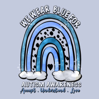 We Wear Blue For Autism Awareness Accept Understan Long Sleeve Tee | Teevron